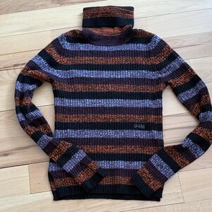 Ganni Multicolor Striped Sweater